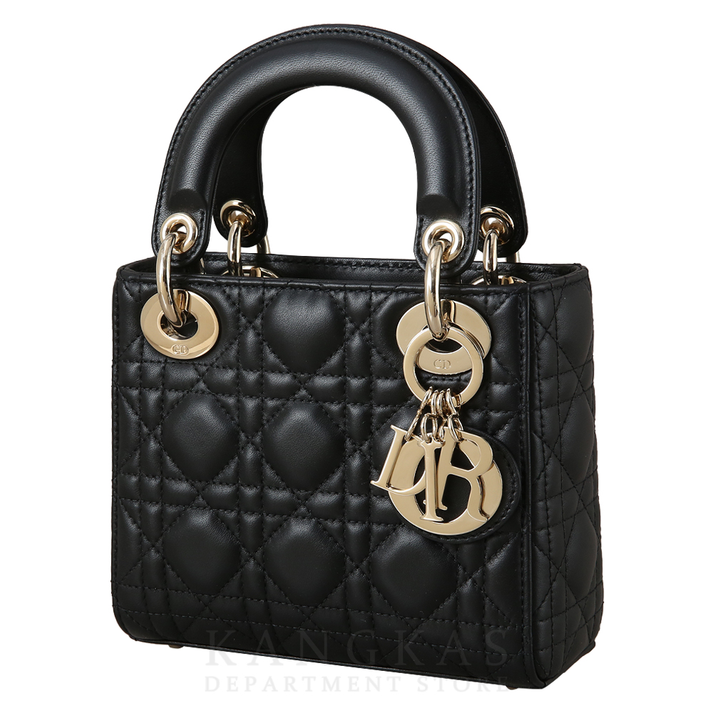 CHRISTIAN DIOR(USED)크리스찬디올 램스킨 레이디디올 미니 백